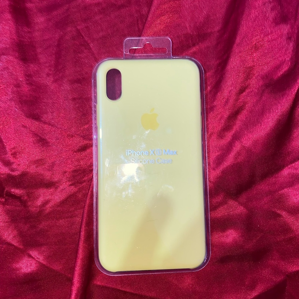 Apple Silicone iPhone XS Max Case